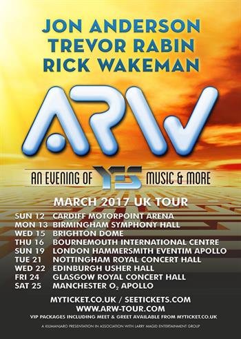 YES Members Reform as ARW and Announce March 2017 UK Tour