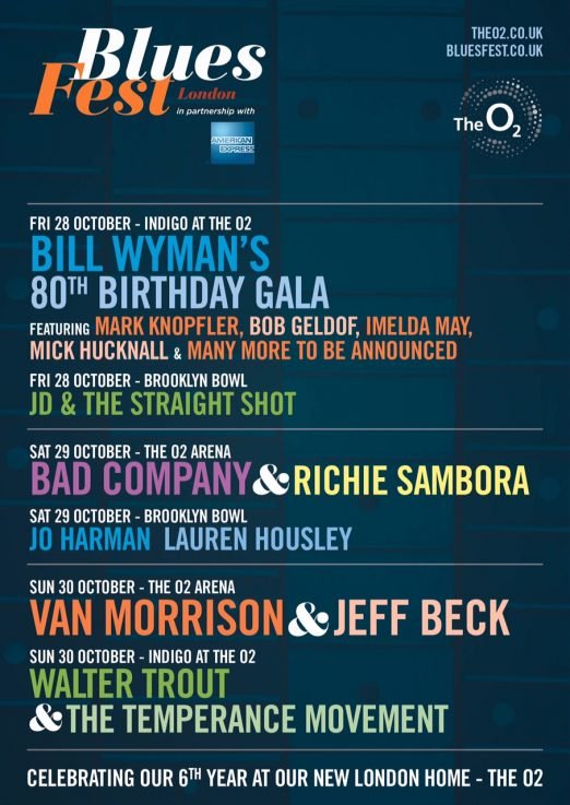 Bluesfest London 2016 Announces Final Full Lineup