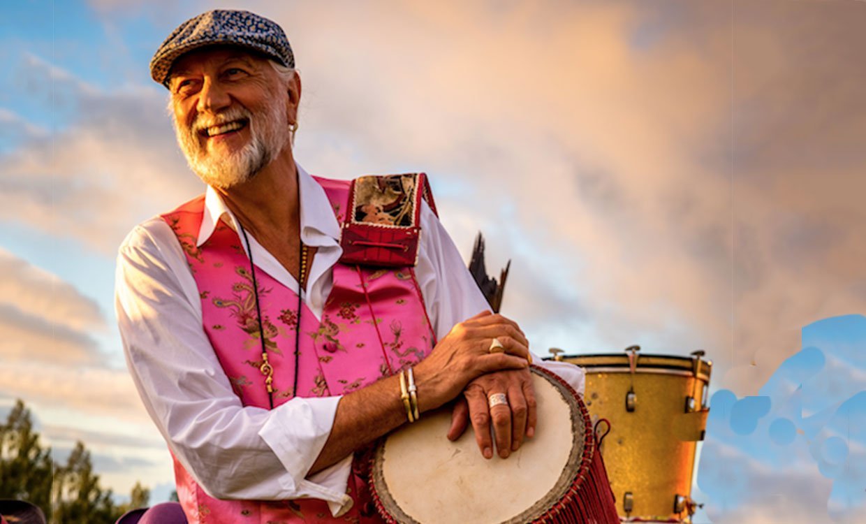 Mick Fleetwood – A Mac Book – at last!