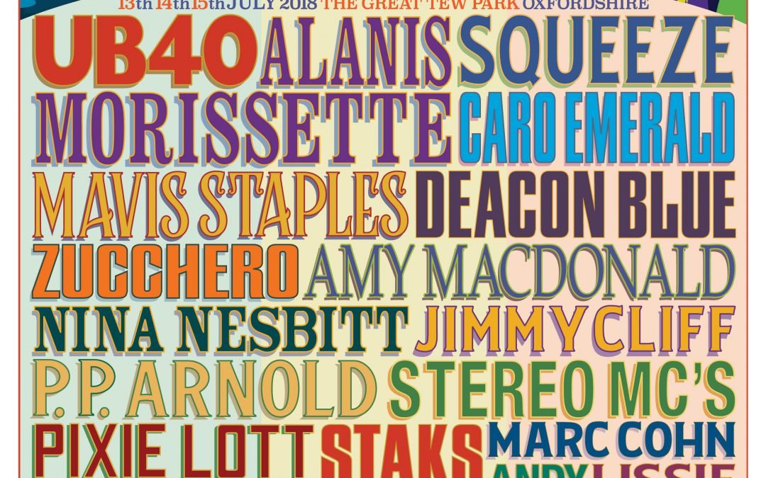 Cornbury Music Festival 2018, July 2018, Great Tew Park, Oxfordshire, United Kingdom