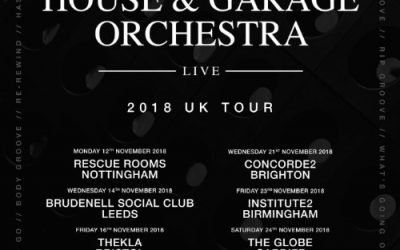 The House & Garage Orchestra Announce November 2018 UK Tour