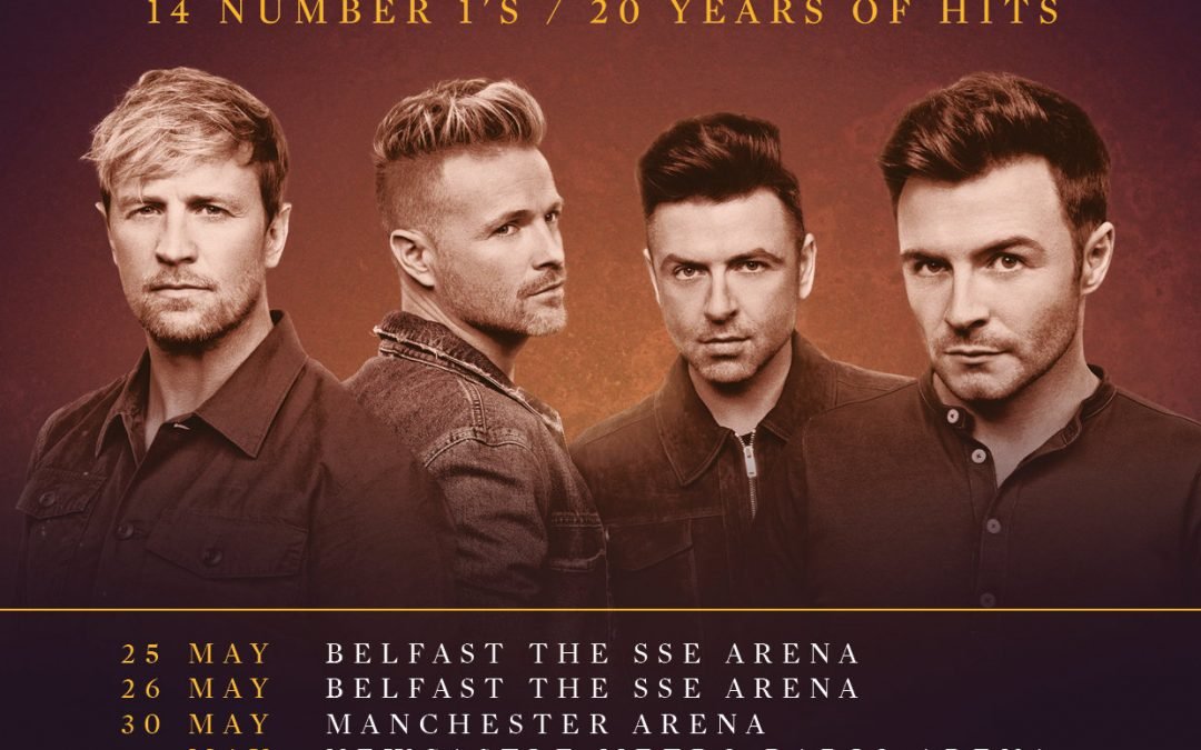 Westlife Announce Summer 2019 UK/Ireland Tour