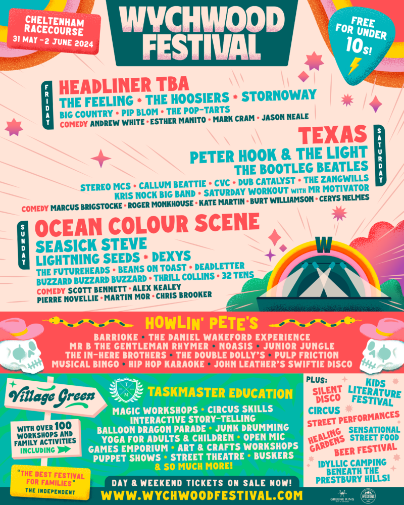 Wychwood Festival 2024 Announces First Line Up Announcement