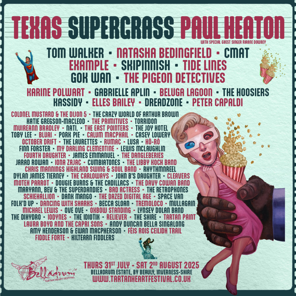 Belladrum Tartan Heart Festival 2025 Unveils Second Wave Of Artists
